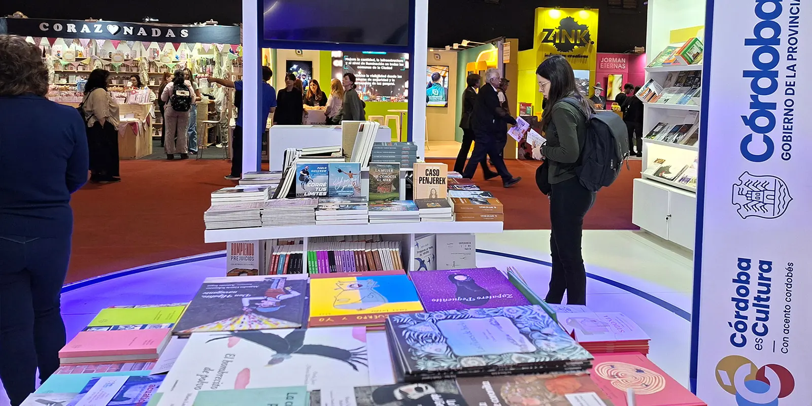 Córdoba dice presente en la 50º Feria Internacional del Libro